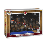 Funko Pop! NBA: Moments Deluxe - Michael Jordan From The Chicago Bulls ('87 Dunk Contest) Simple Funko